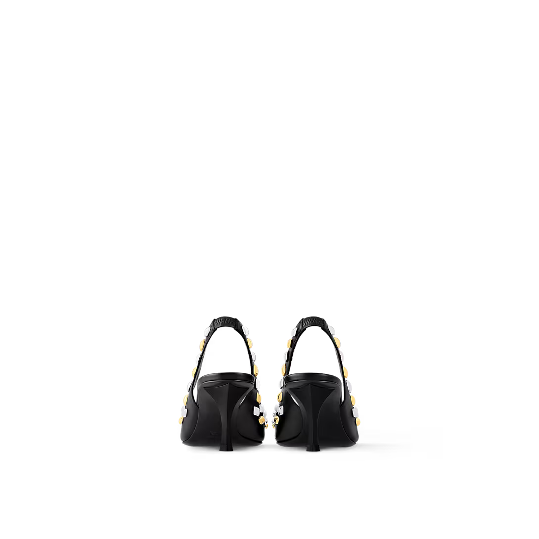 Gold Rush Slingback Pump
