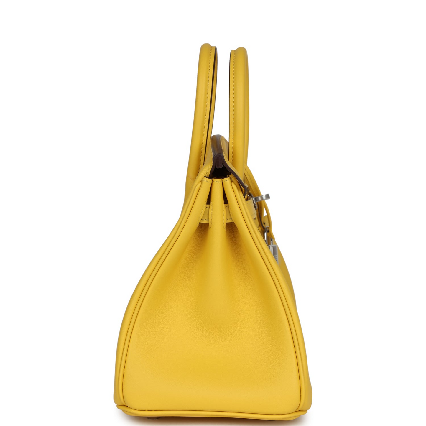 Birkin 25 Jaune de Naples Swift Palladium Hardware