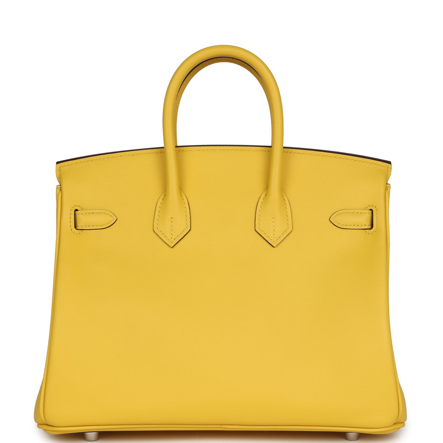 Birkin 25 Jaune de Naples Swift Palladium Hardware