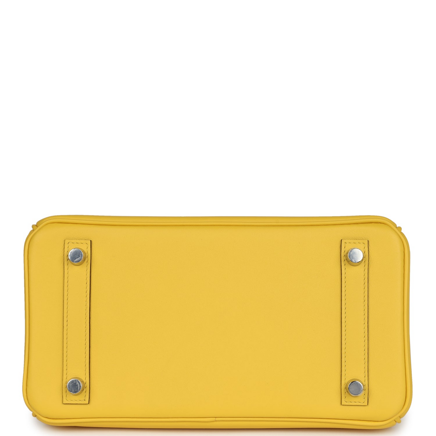 Birkin 25 Jaune de Naples Swift Palladium Hardware