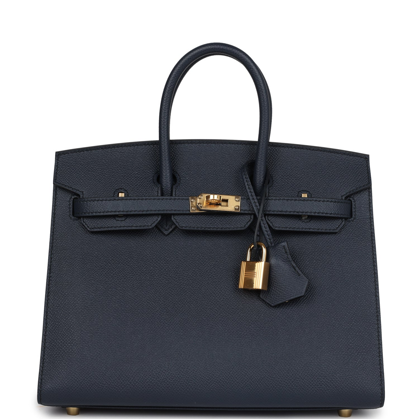 Birkins 25 Bleu Indigo Epsom Gold Hardware
