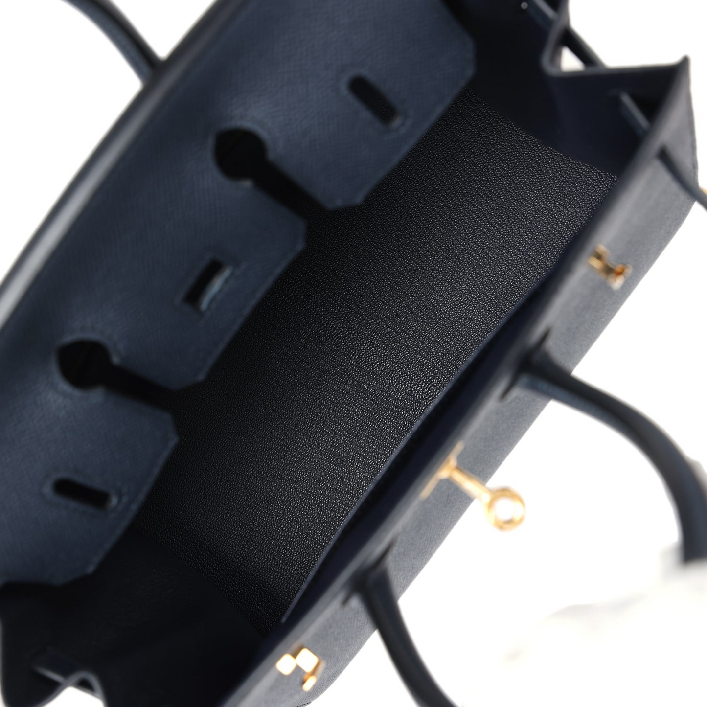 Birkins 25 Bleu Indigo Epsom Gold Hardware