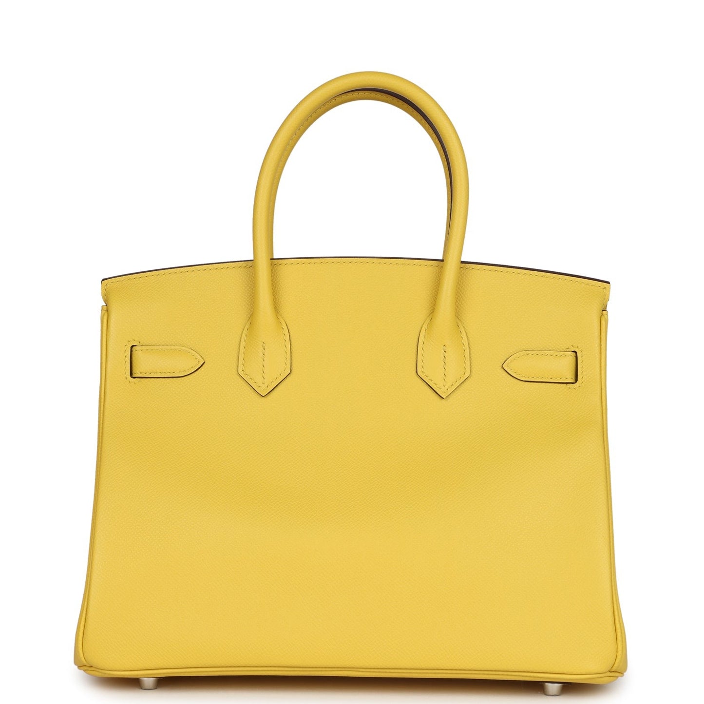 Birkin 30 Jaune de Naples Epsom Palladium Hardware