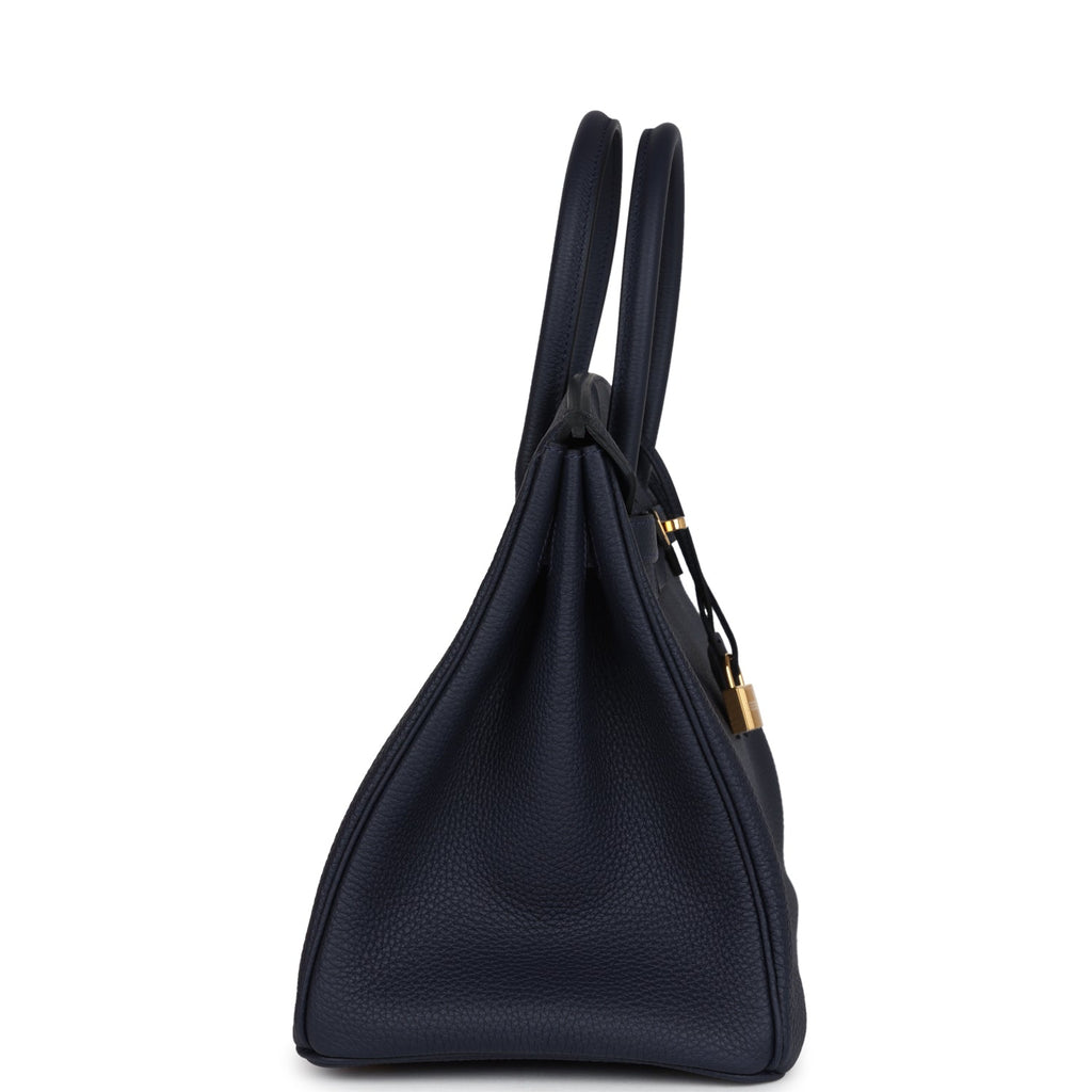 Birkin 35 Bleu Nuit Togo Gold Hardware