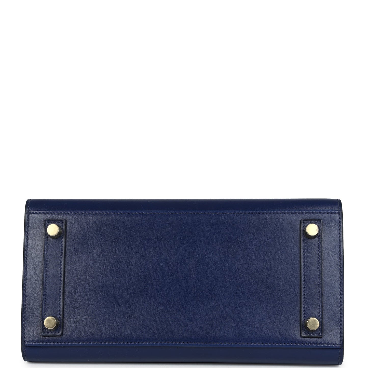 Birkin Sellier 25 Bleu Saphir Box Gold Hardware