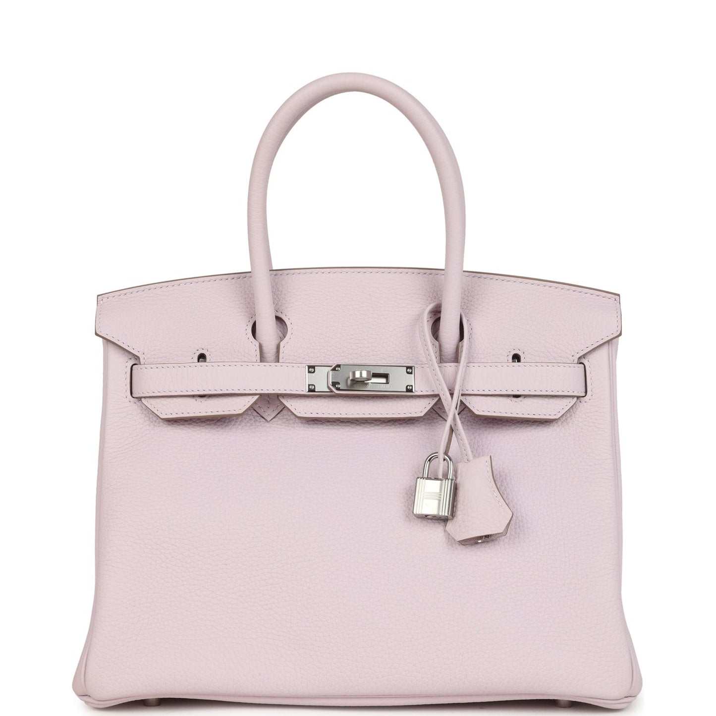 Birkin 30 Mauve Pale Clemence Palladium Hardware
