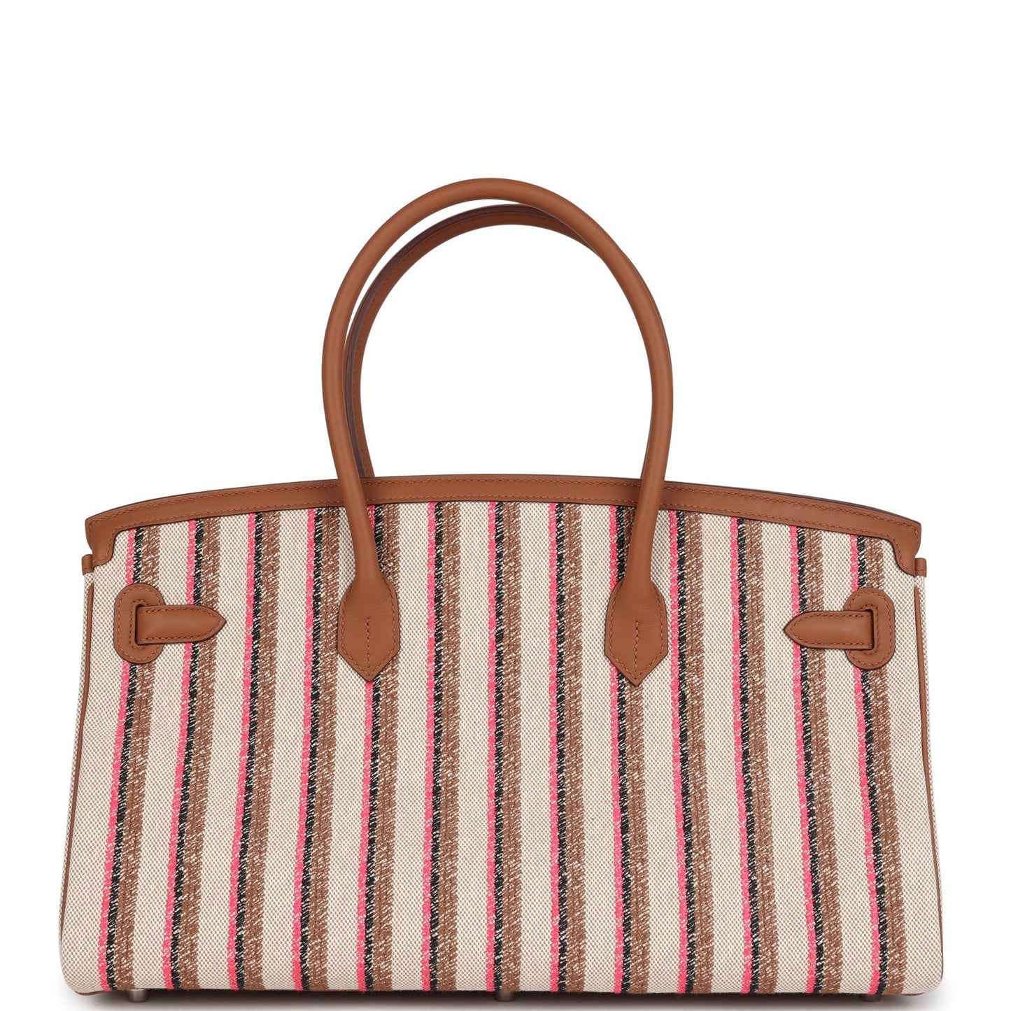 Shoulder Birkin Light 39 Multicolor Toile and Gold Swift Palladium Hardware
