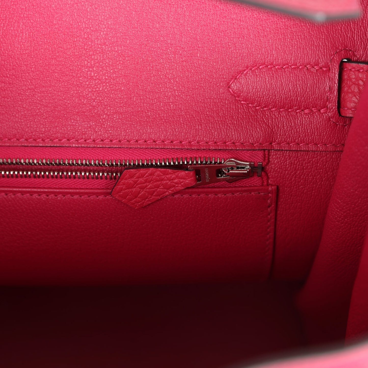 Birkin 30 Framboise Togo Palladium Hardware