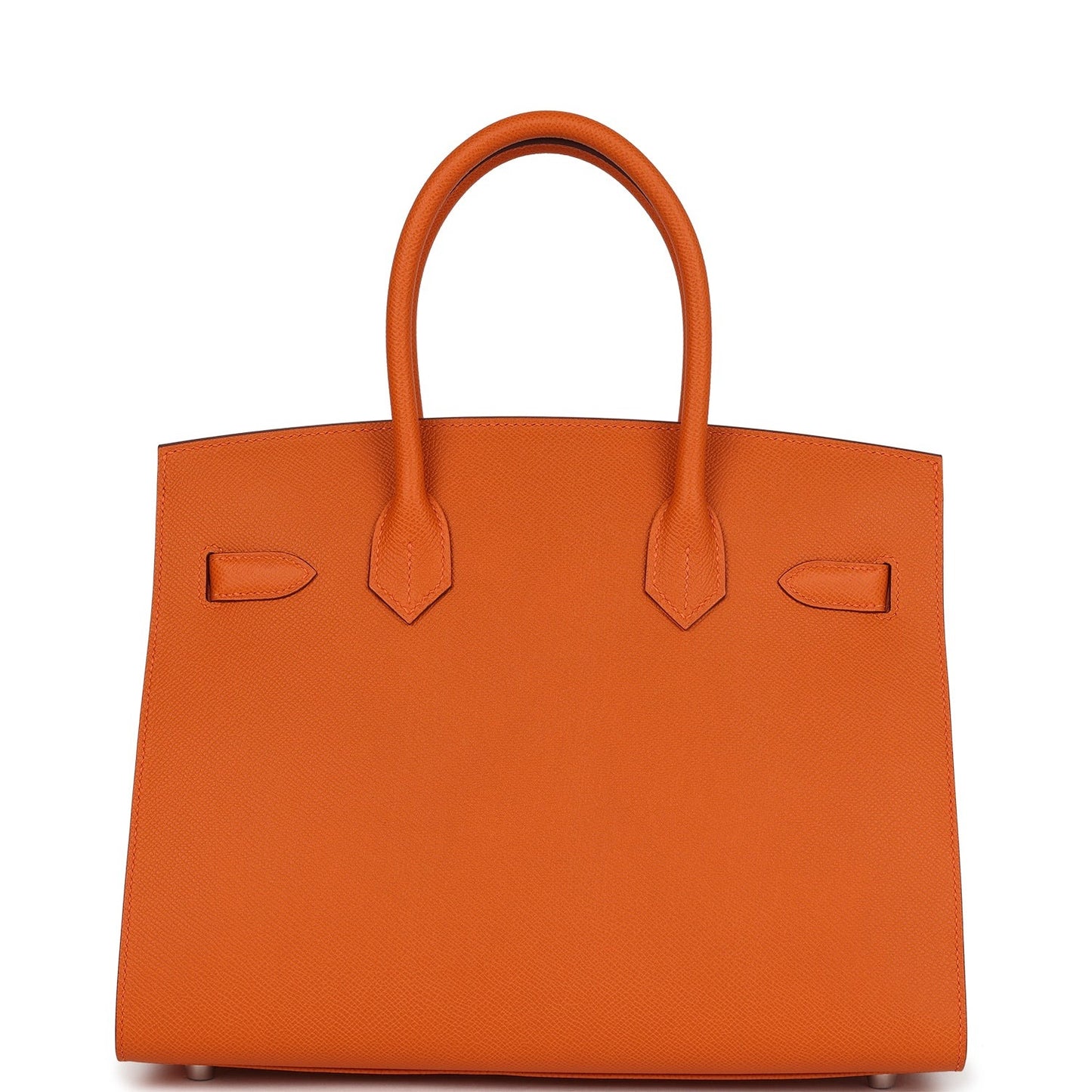 Birkin 30 Sellier Orange Epsom Palladium Hardware