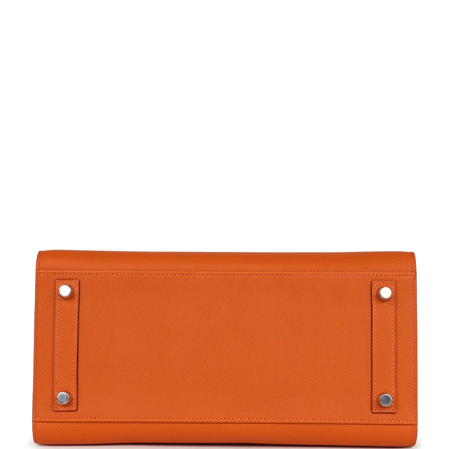 Birkin 30 Sellier Orange Epsom Palladium Hardware