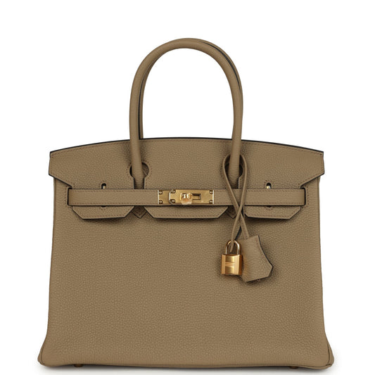 Birkin 30 Beige Marfa Togo Gold Hardware