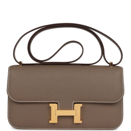 Constance Elan Etoupe Epsom Gold Hardware