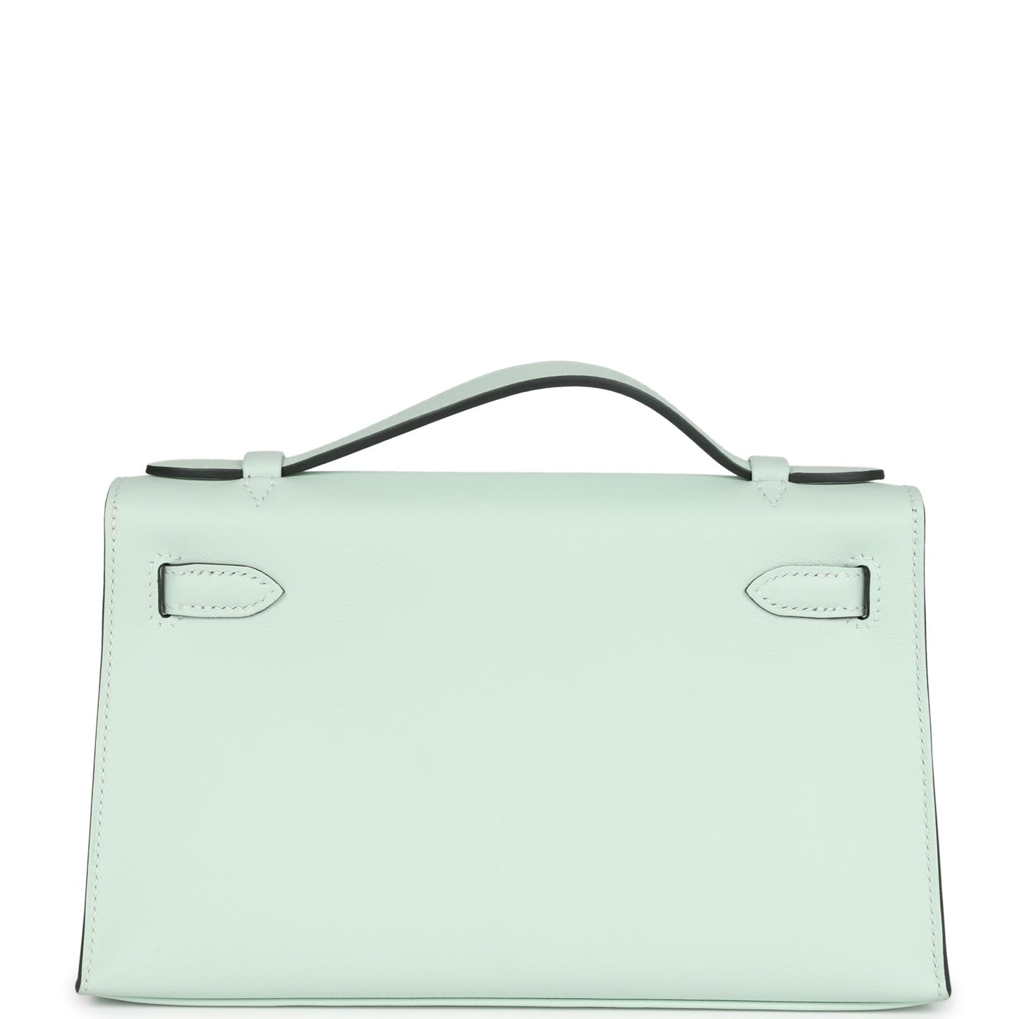 Kelly Pochette Vert Peppermint Swift Palladium Hardware