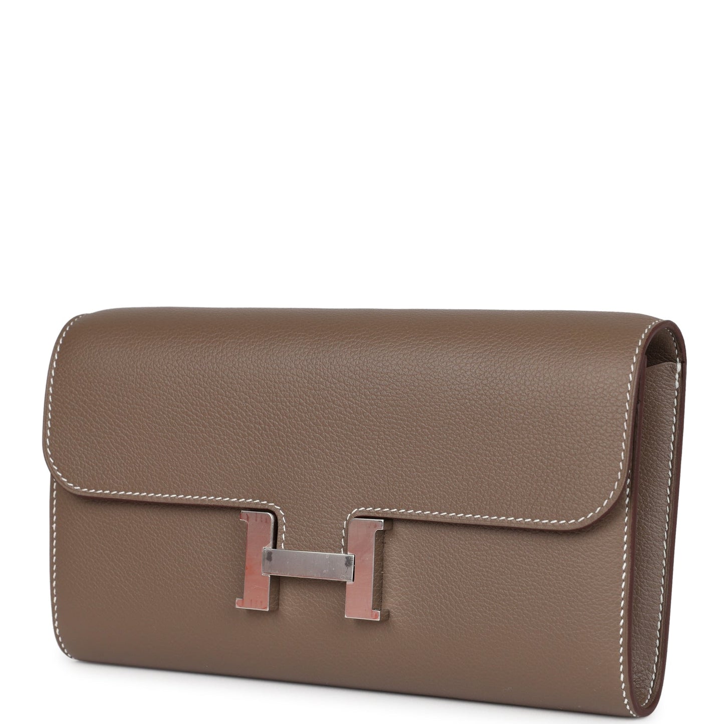 Constance Wallet To Go Etoupe Evercolor Palladium Hardware