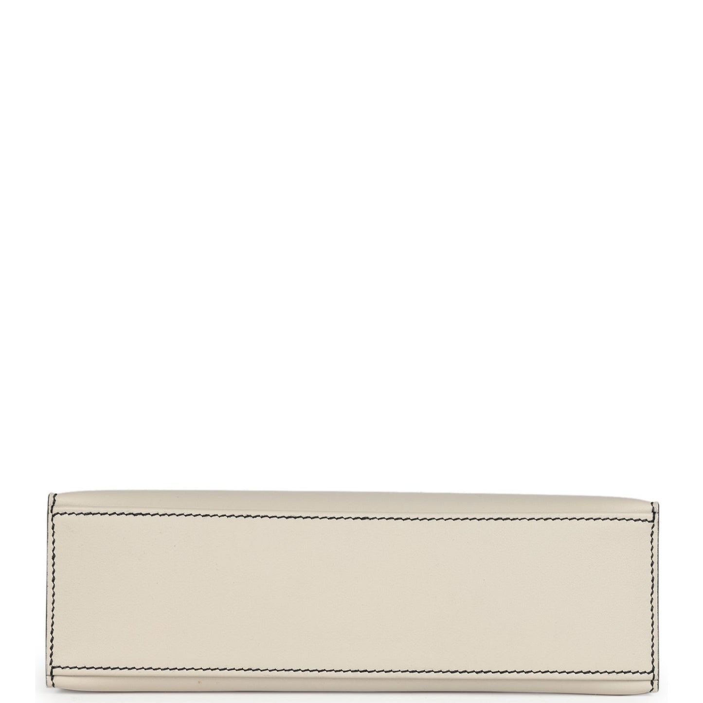 Special Order (HSS) Kelly Pochette Beton and Black Swift Gold Hardware