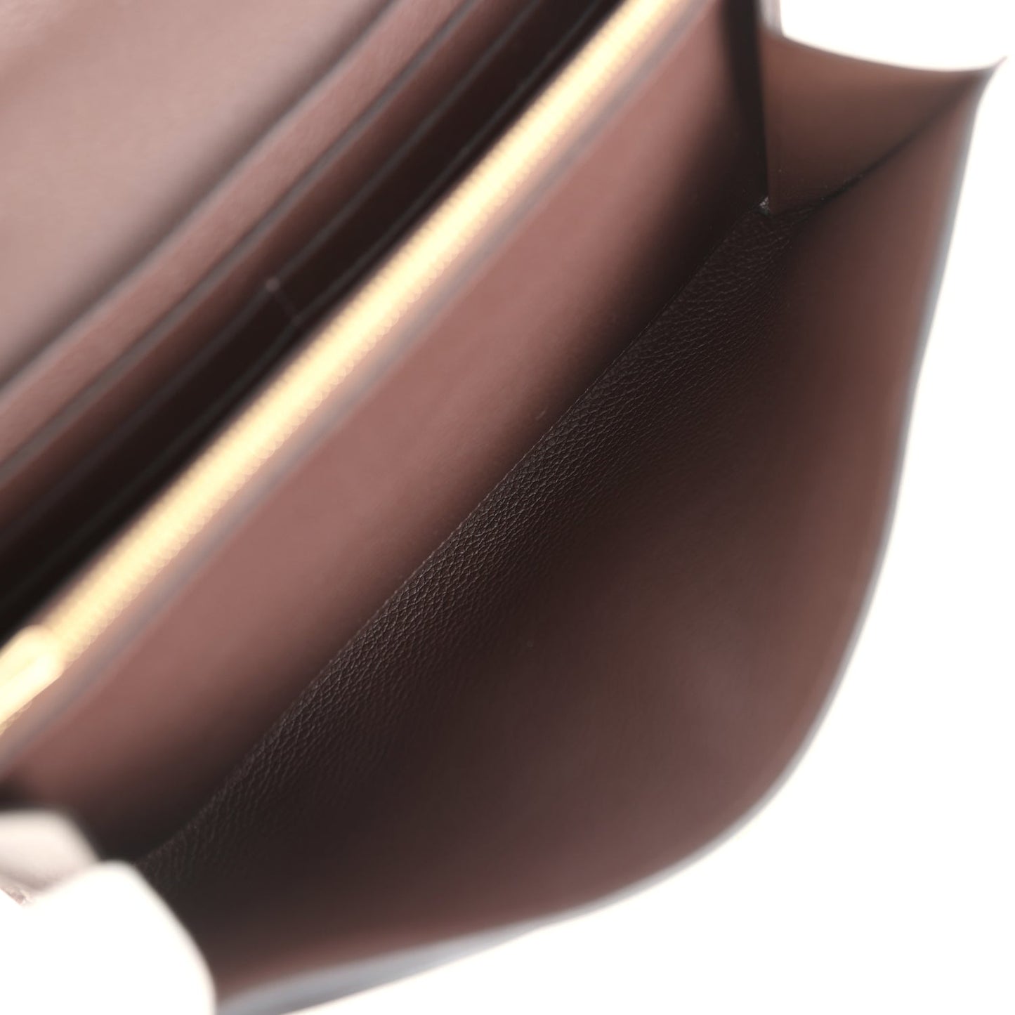 Constance Wallet To Go Moka Evercolor Gold Hardware
