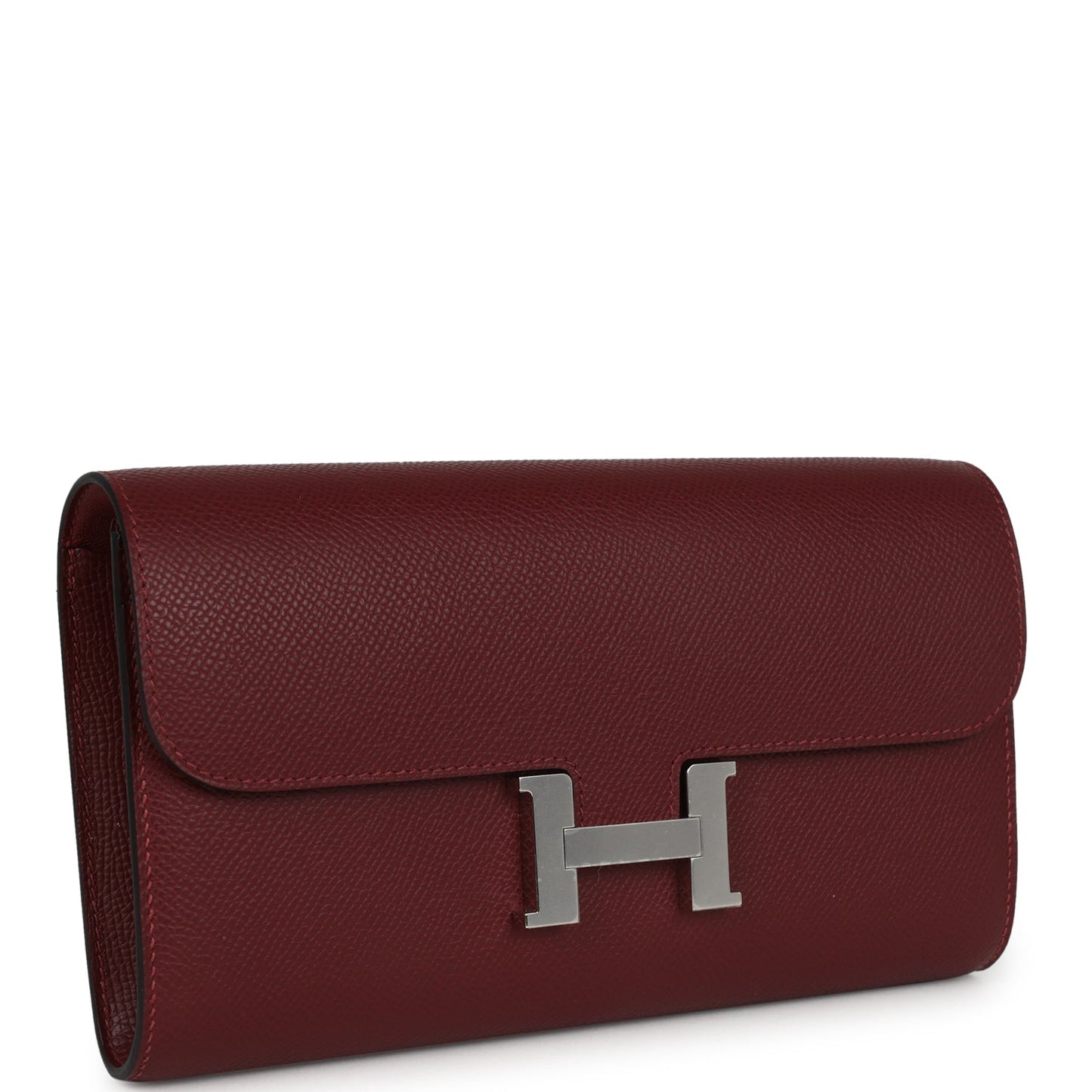 Constance Wallet To Go Rouge H Epsom Palladium Hardware