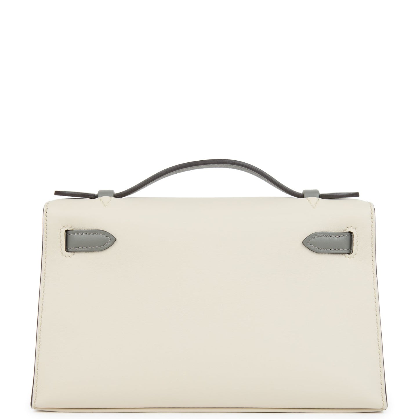 Special Order (HSS) Kelly Pochette Beton and Gris Meyer Swift Palladium Hardware