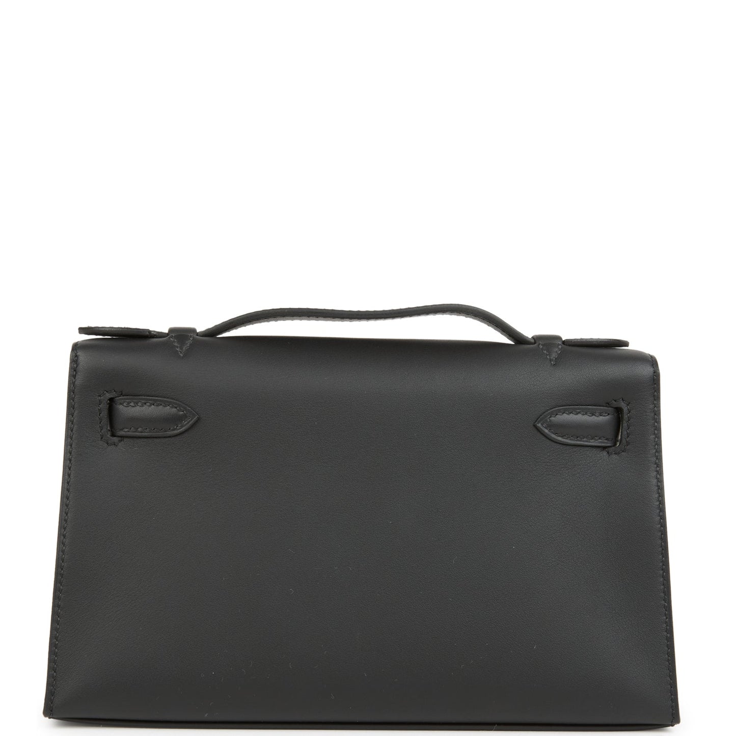 Kelly Pochette Black Swift Gold Hardware