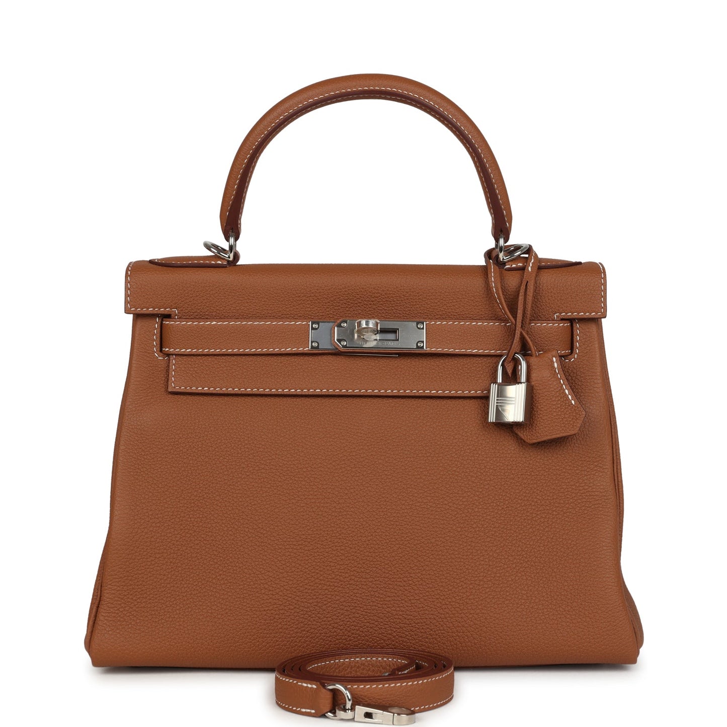 Kelly Retourne 28 Gold Togo Palladium Hardware