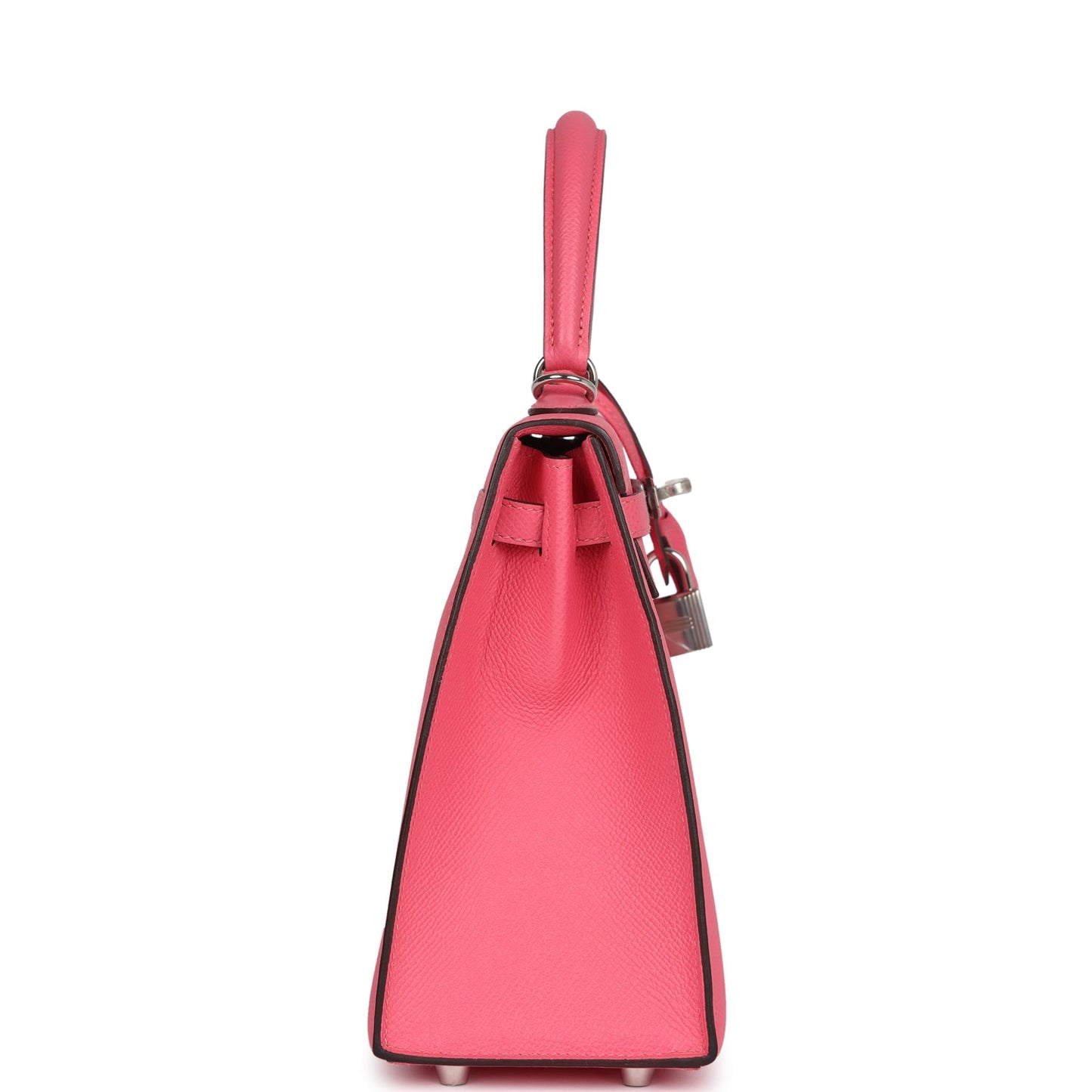 Kelly Sellier 25 Rose Azalee Epsom Palladium Hardware