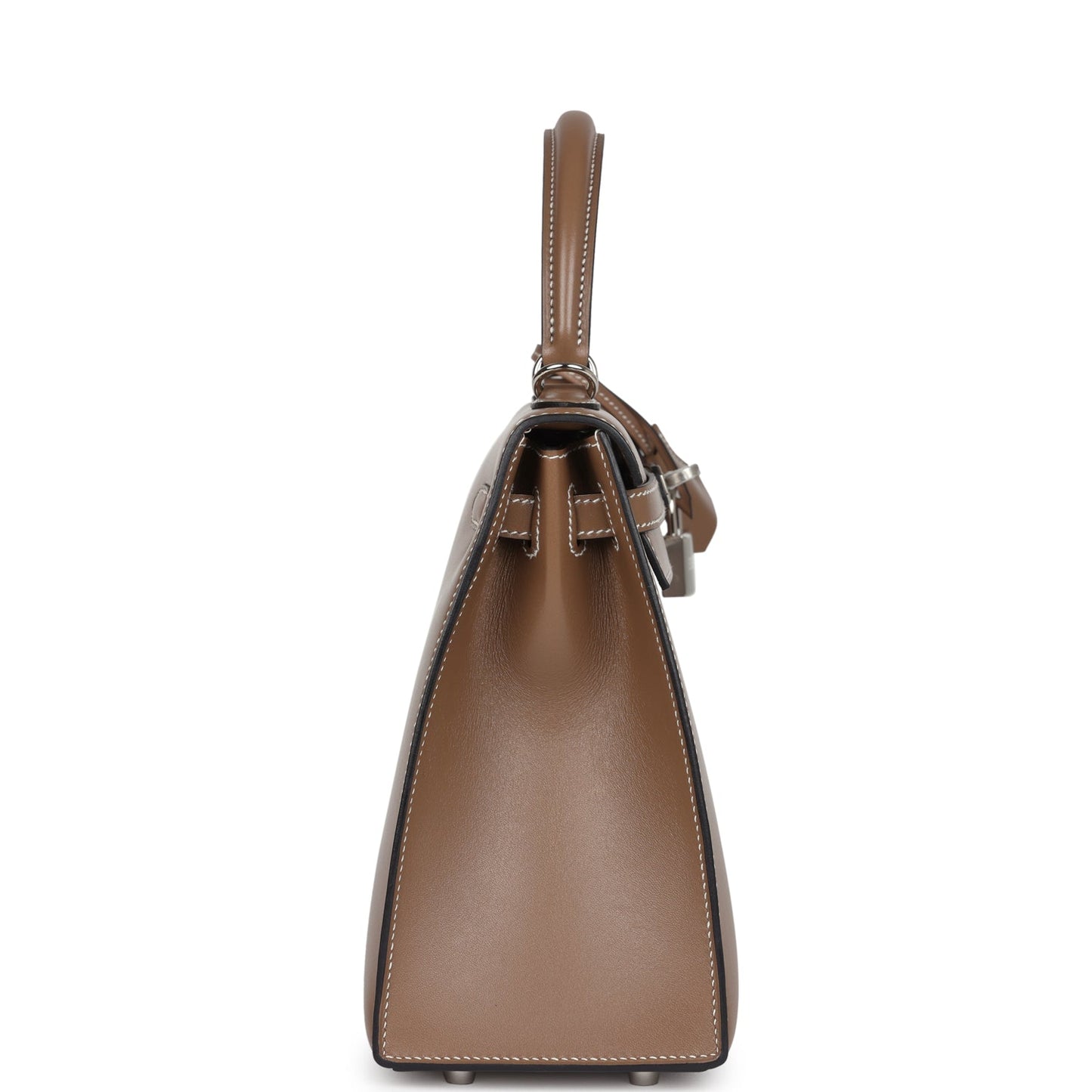 Kelly Sellier 25 Etoupe Tadelakt Palladium Hardware