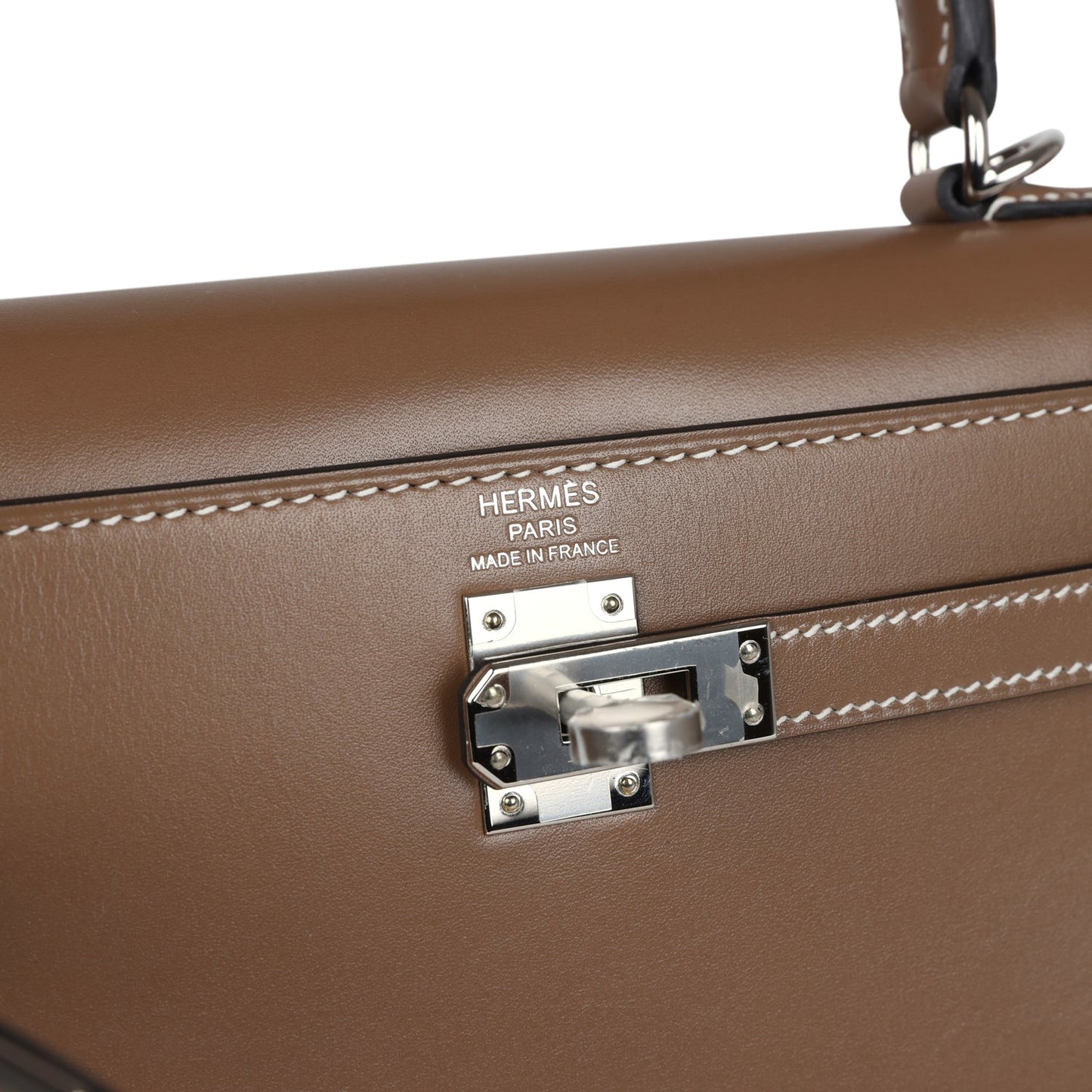 Kelly Sellier 25 Etoupe Tadelakt Palladium Hardware