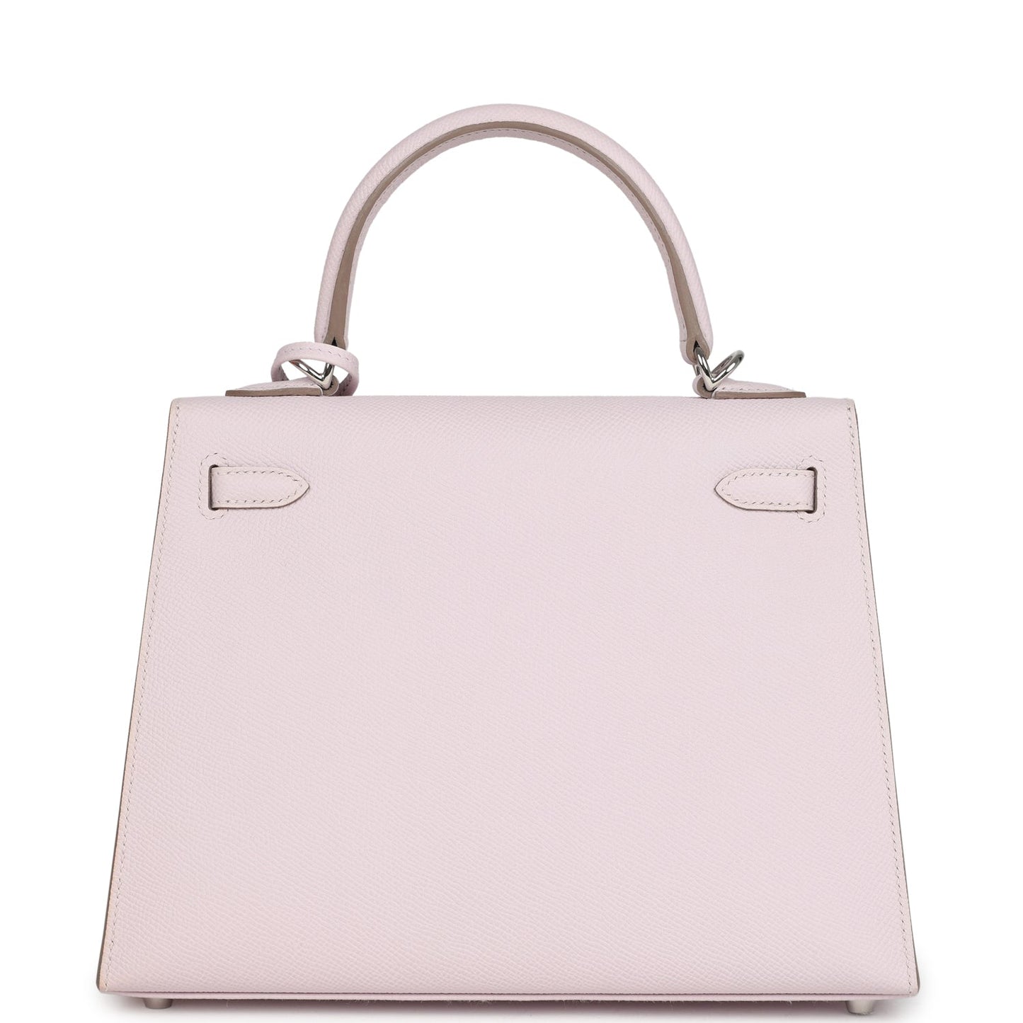 Kelly Sellier 25 Mauve Pale Epsom Palladium Hardware