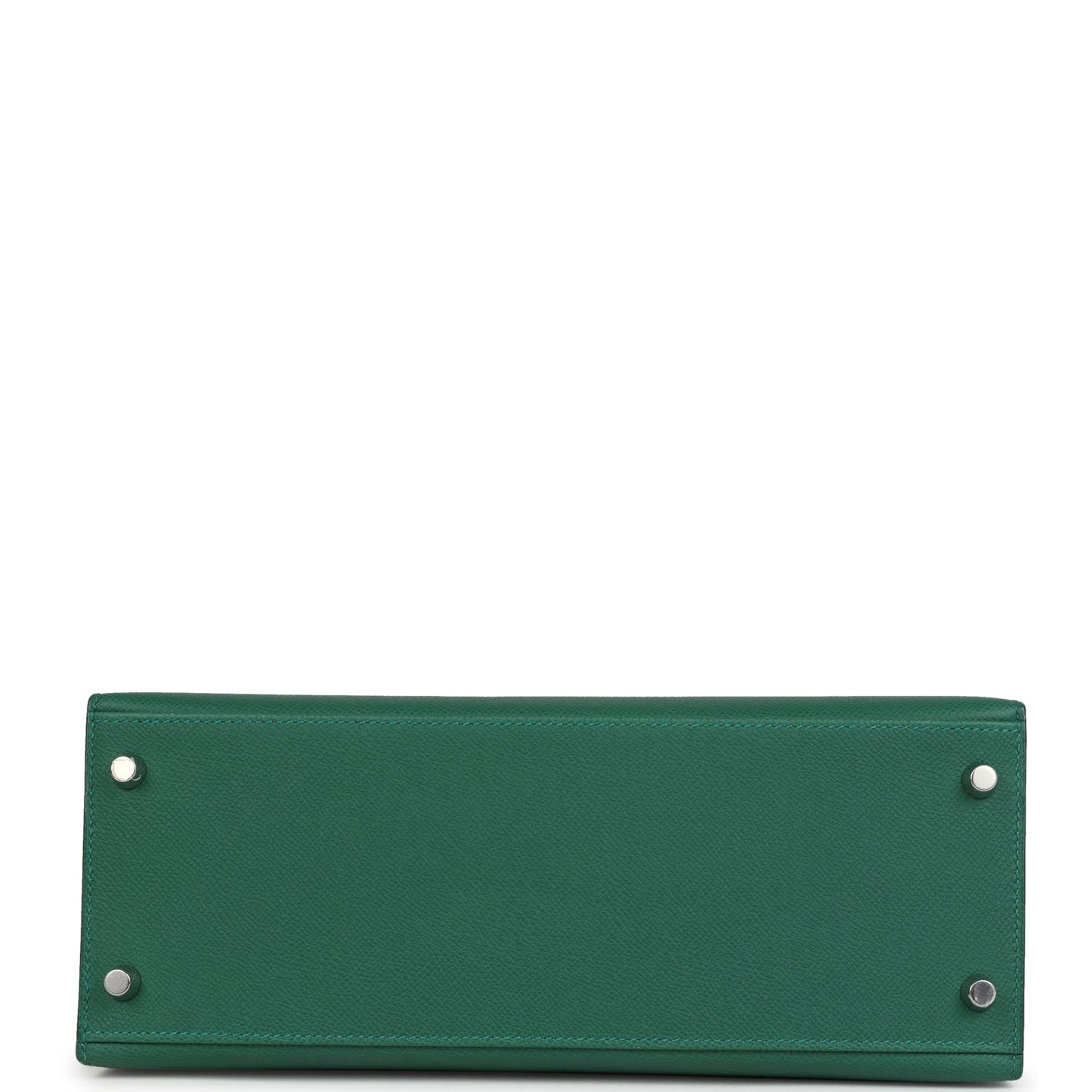 Kelly Sellier 28 Vert Moyen Epsom Palladium Hardware