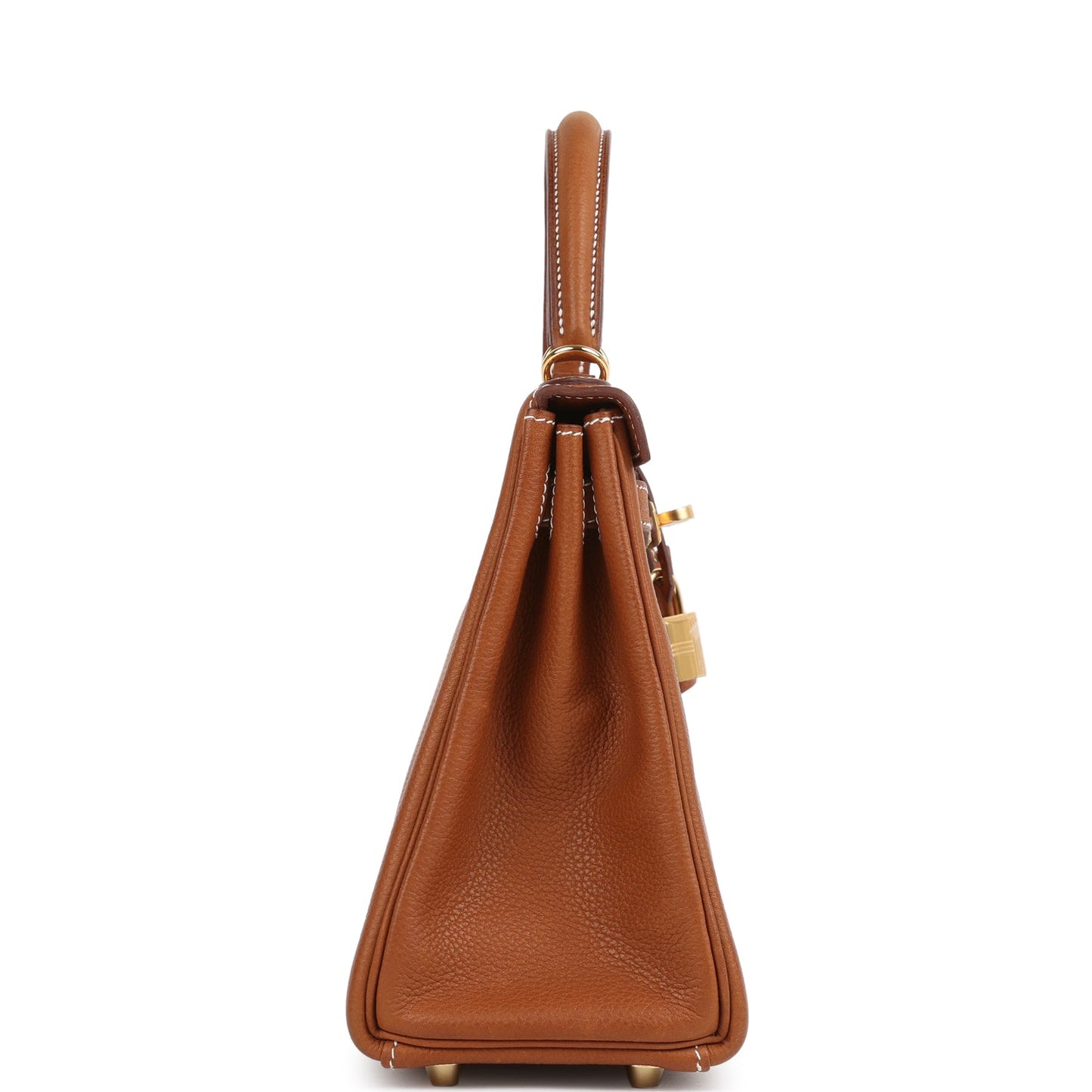 Kelly Retourne 25 Fauve Barenia Faubourg Gold Hardware