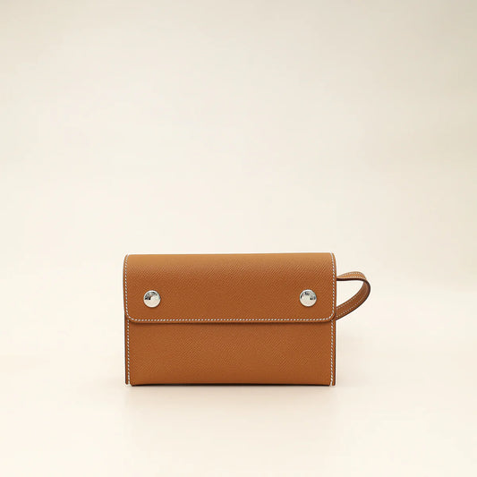 Hermes Gold Hermèsnap Wallet