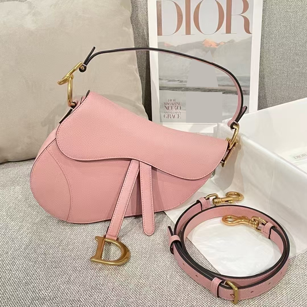 Classic Leather Saddle Bag