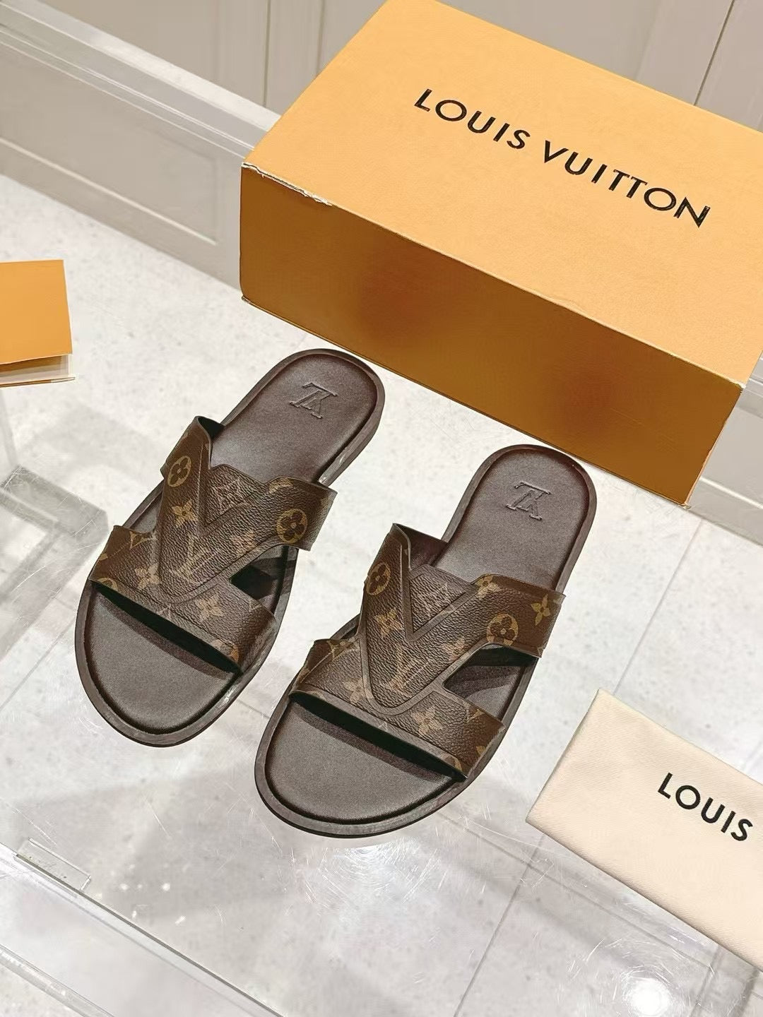 Embossed Crossover Slides