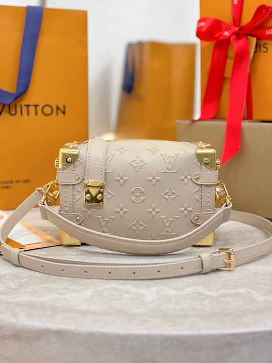 Box Mini Crossbody with Metal Accents