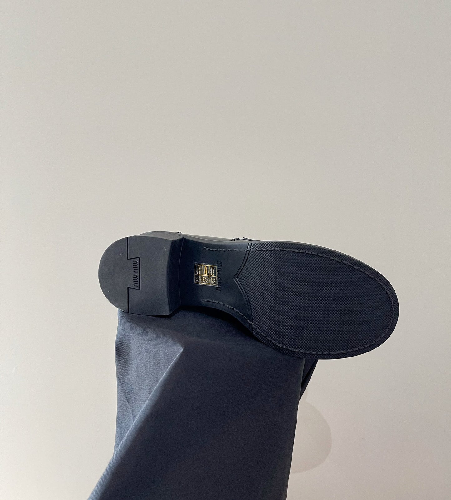Black Heel Loafers