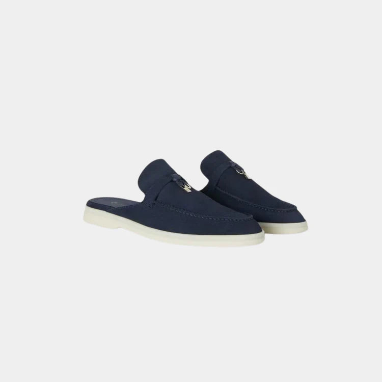 Argo Blue Melange Babouche Charms Walk Loafers