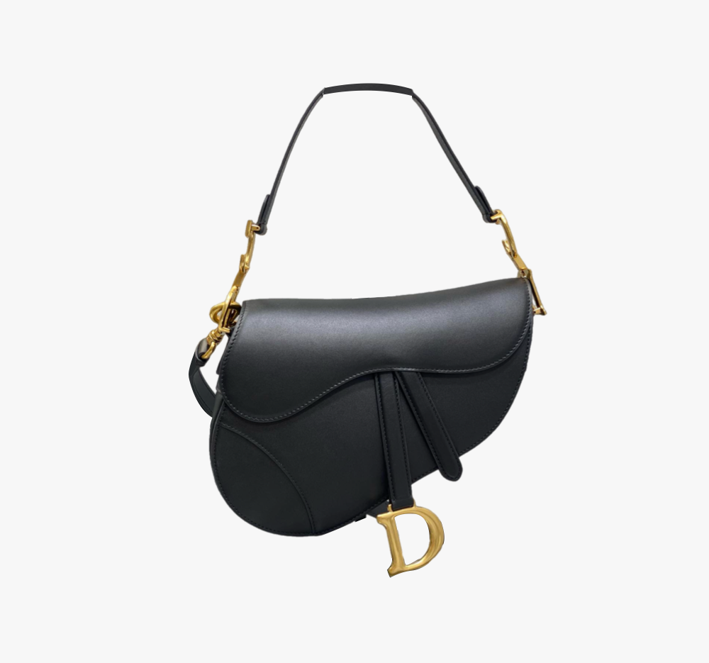 Classic Leather Saddle Bag