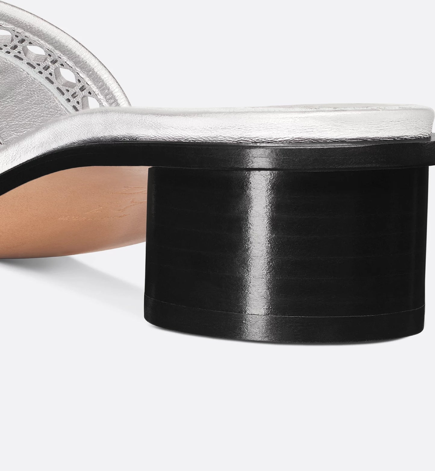 Dior Or D-Lane Heeled Slide