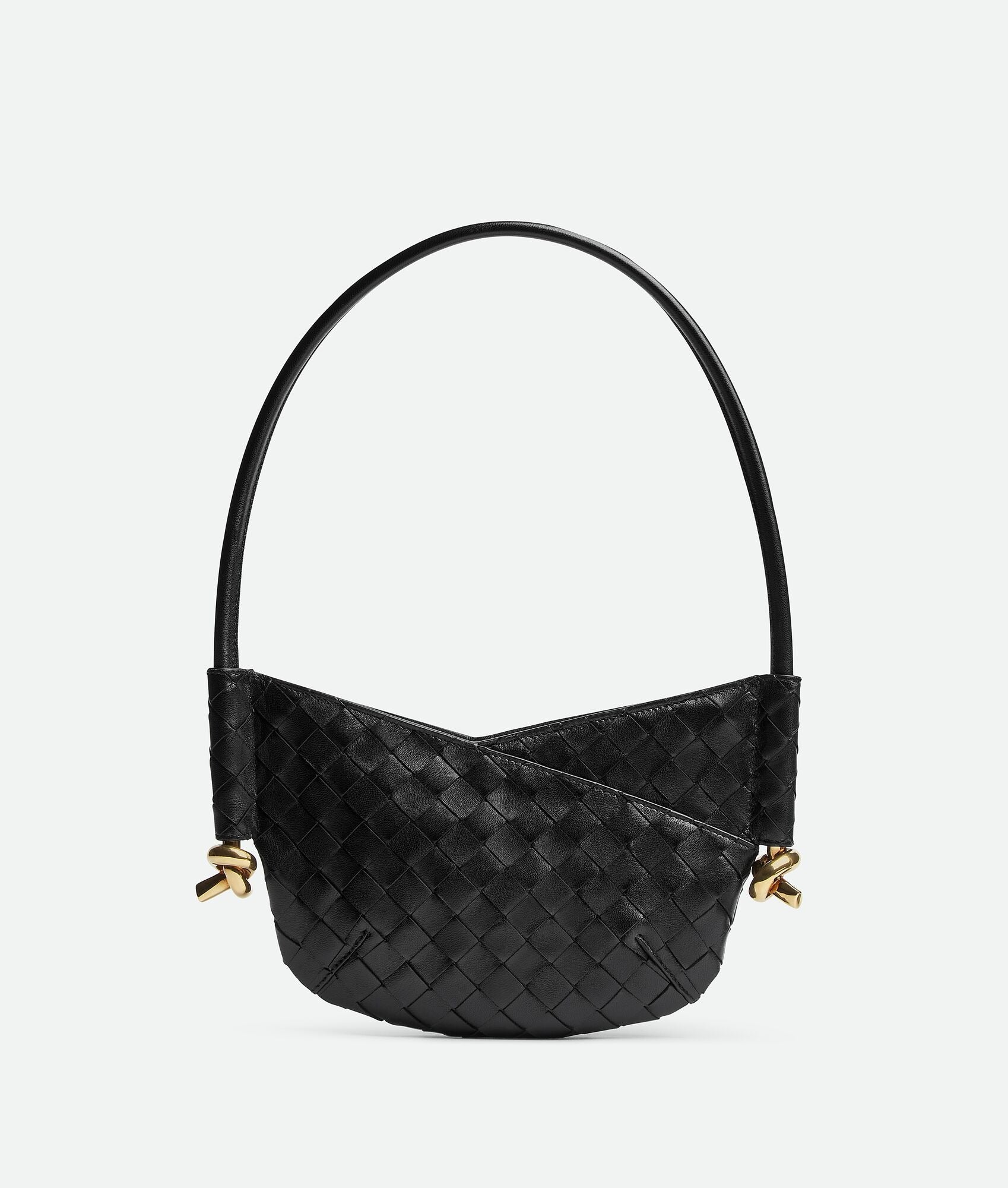 BOTTEGA VENETA◆Baby Solstice レザー ショルダーバッグ ノット Bottega Veneta Baby Solstice – Elegant Boutique