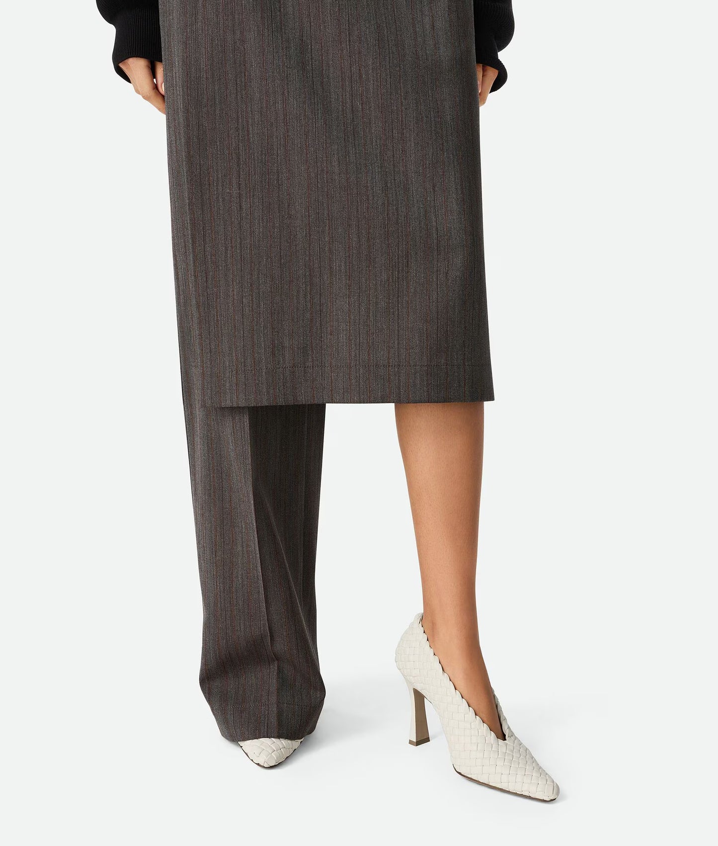 BOTTEGA VENETA sofia intrecciato pumps