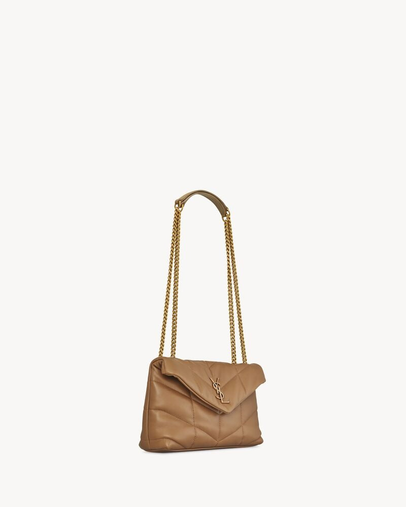 Saint Laurent Toy Puffer In Nappa Leather