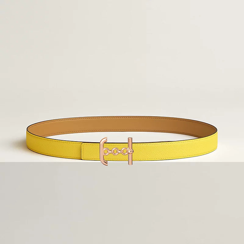 Ancre Marin Belt Buckle & Reversible Leather Strap 24 MM