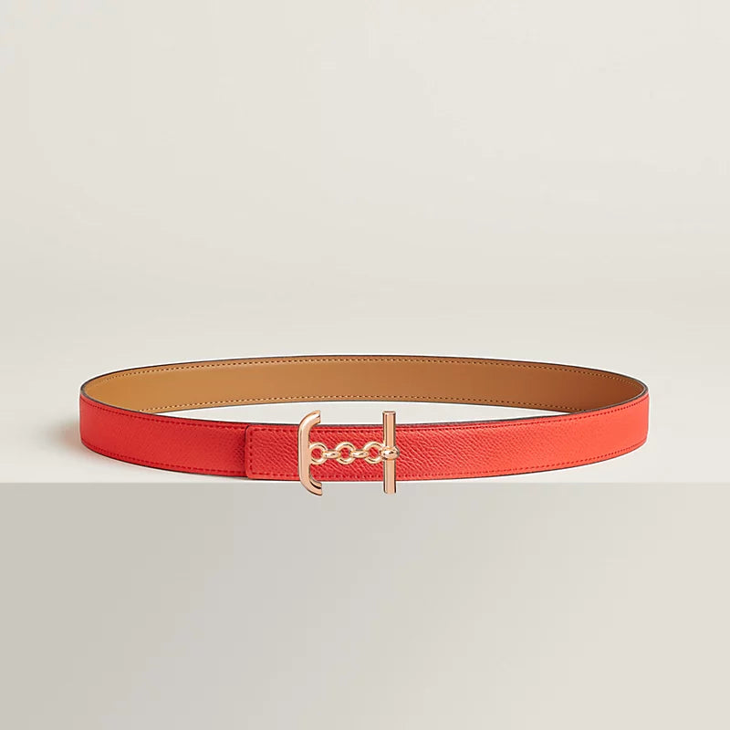 Ancre Marin Belt Buckle & Reversible Leather Strap 24 MM