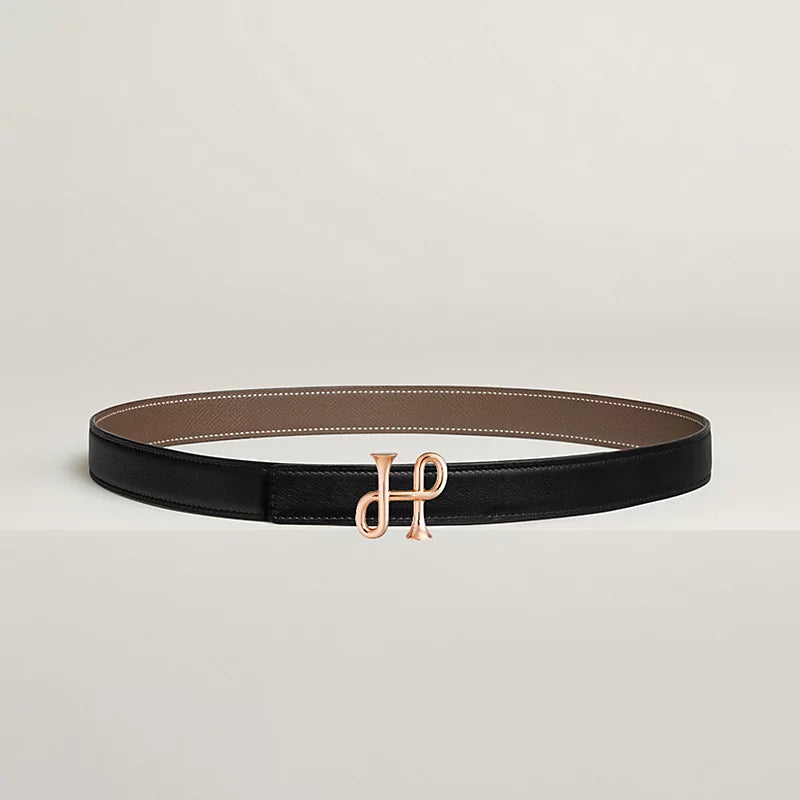 Cor Baroque Belt Buckle & Reversible Leather Strap 24 MM