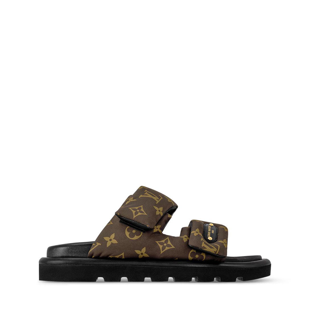 Cacao Brown - Pool Pillow Flat Comfort Mules