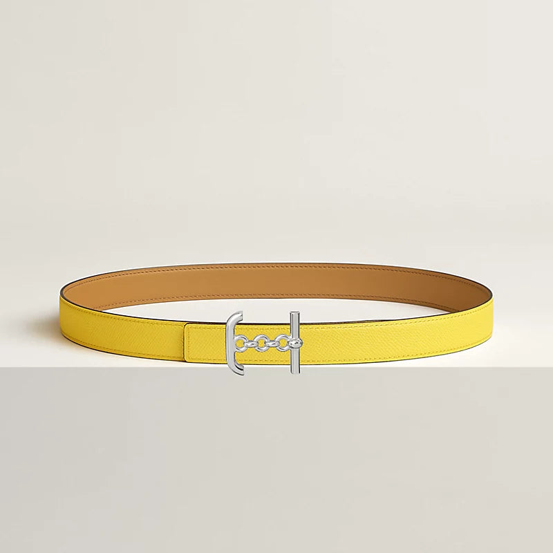 Ancre Marin Belt Buckle & Reversible Leather Strap 24 MM