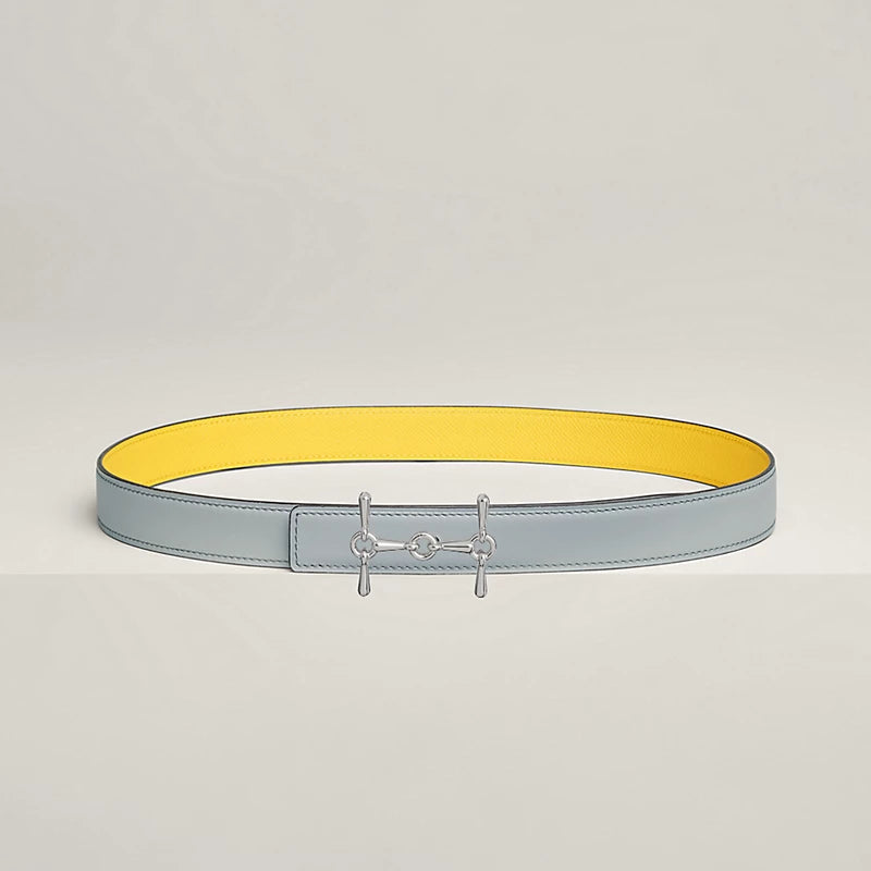 H Equestre Belt Buckle & Hermès Sur Mer Reversible Leather Strap 24 MM