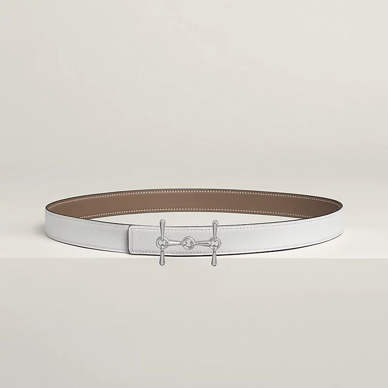 H Equestre Belt Buckle & Hermès Sur Mer Reversible Leather Strap 24 MM