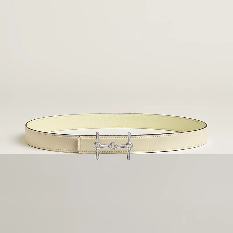 H Equestre Belt Buckle & Hermès Sur Mer Reversible Leather Strap 24 MM