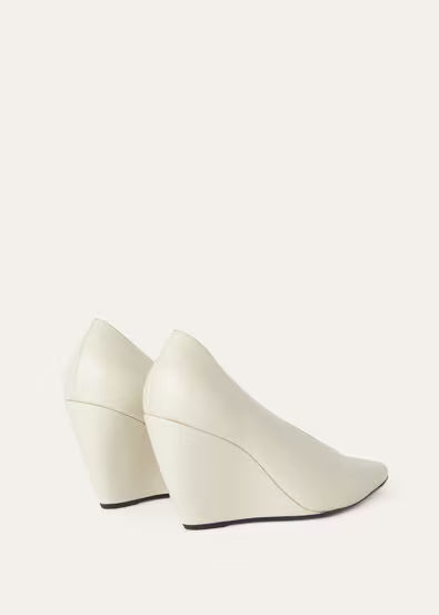 Viola High Wedge Pump Calfskin
